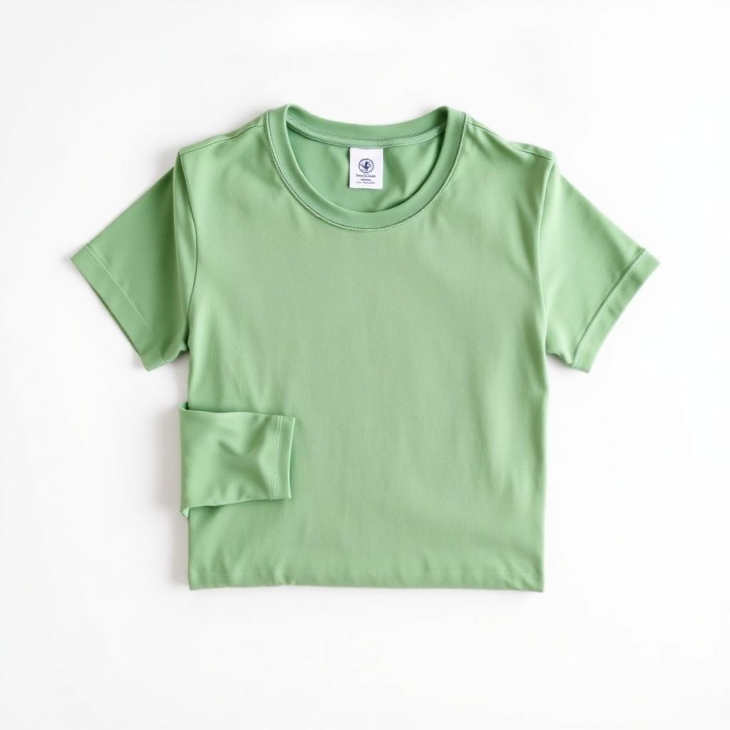 Sage Everyday Tee in soft, breathable premium cotton crewneck style, perfect for everyday wear.