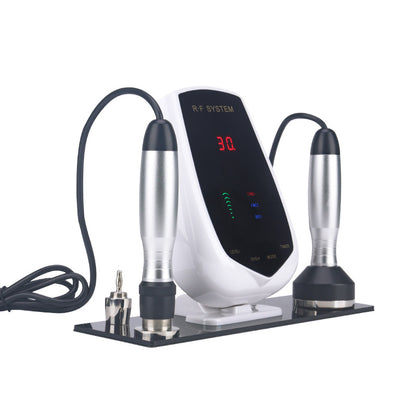 Household electric skin peeling beauty device featuring RF technology for effective skin rejuvenation.