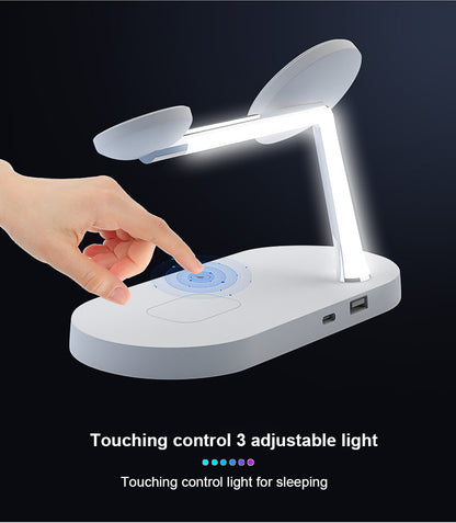 Touch control for 3 levels of brightness on a multifunctional light, featuring adjustable brightness for various needs.