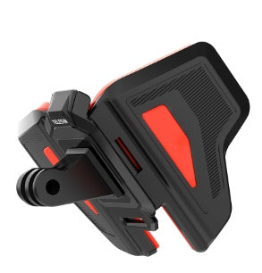 GoPro Accessories Motorcycle Helmet Chin Strap Mount, versatile mount for all sports cameras, made of silicone and nylon.