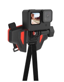 GoPro accessories motorcycle helmet chin strap mount for secure camera attachment.