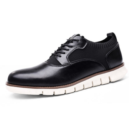 Men's casual woven shoes in black with a stylish design, perfect for casual outings and summer wear.