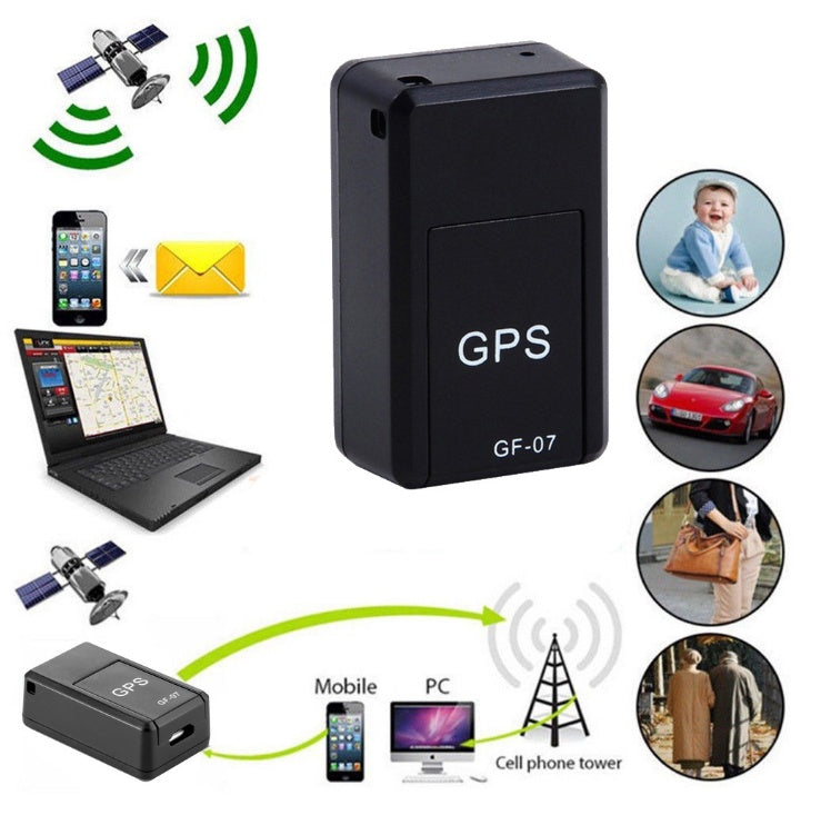 Anti-lost tracking alarm with GPS features for real-time location monitoring and SOS alert functionality.