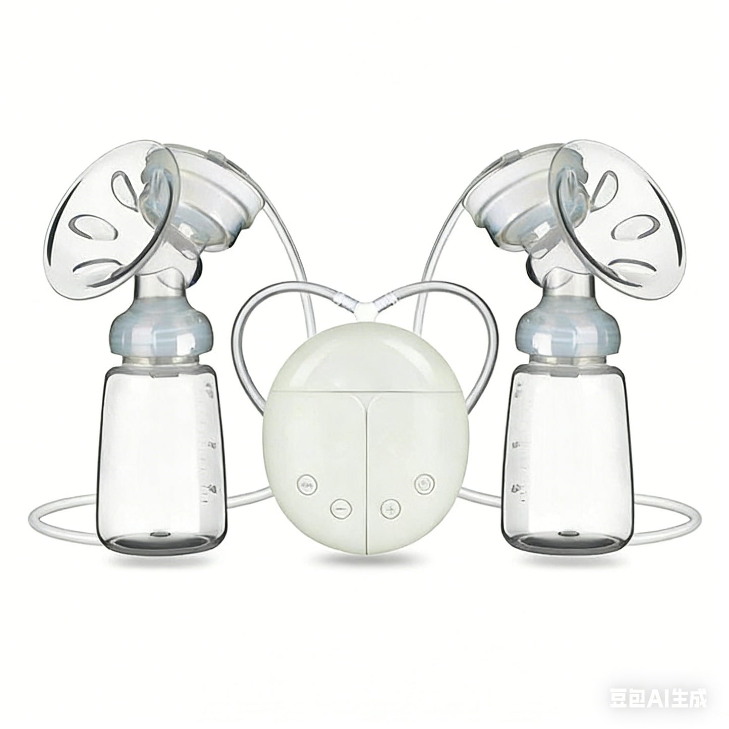 automatic electric breast pump with lid and nipple kit