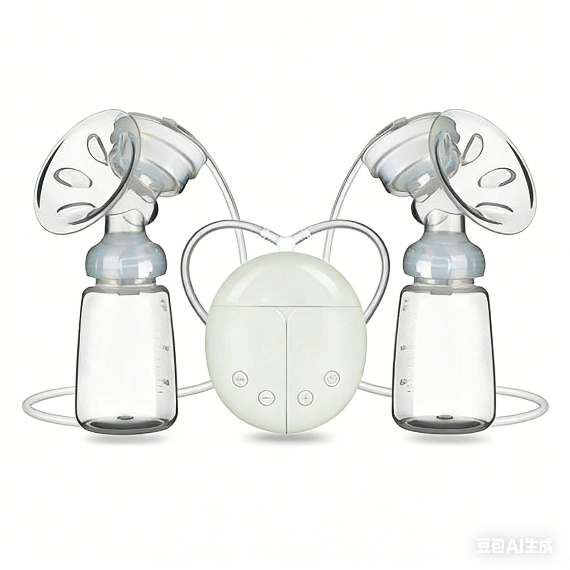 automatic electric breast pump with lid and nipple kit