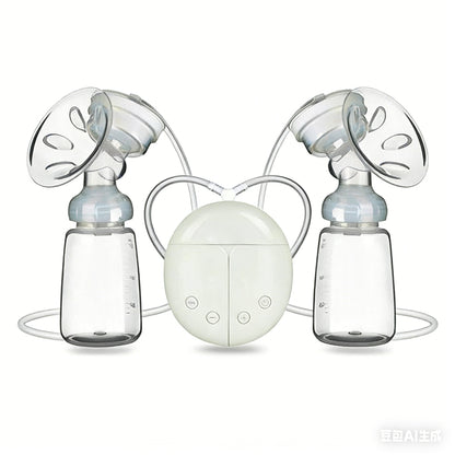 automatic electric breast pump with lid and nipple kit