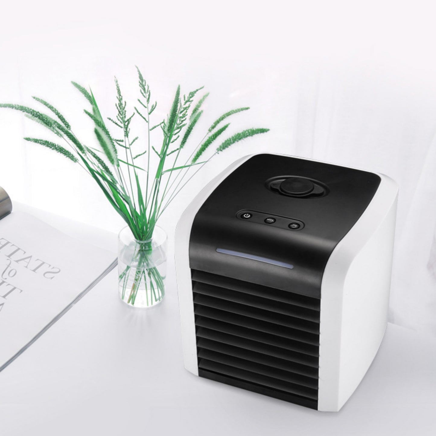 Home Mini Air Conditioner Portable For Office Use, a perfect portable air conditioner for office use with sleek design.