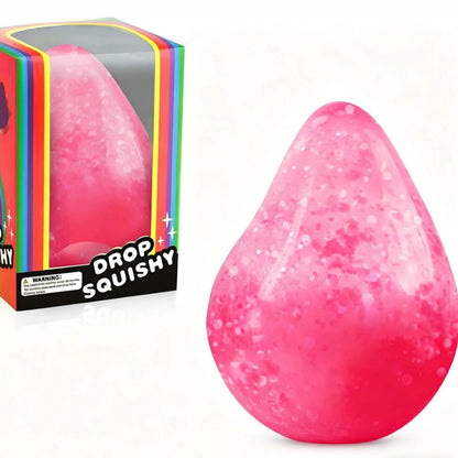 Textured stress relief toys - pink Dreamdrop stress-relief toy in packaging, ideal for young adults.