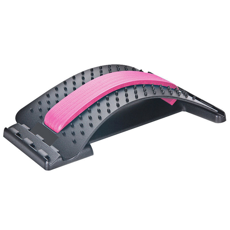 Lumbar massage board for health care, designed for effective back and neck muscle relief.