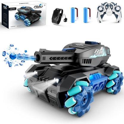 DE Y1 RC Tank Shooting Gesture Sensing Rc Stunt Car With Light Music - gesture sensing rc stunt car